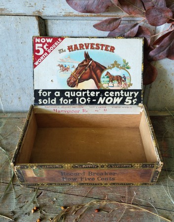Harvester Cigar Box