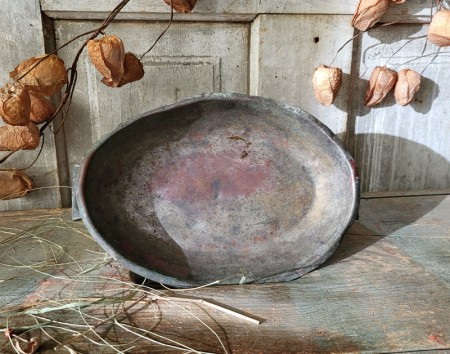 SOLD - Oval Silverplate Dish with Best Patina
