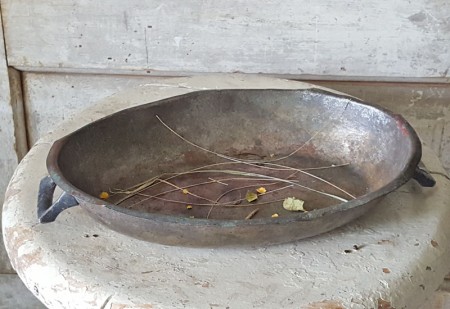 Crusty Old Silverplate Oval Dish